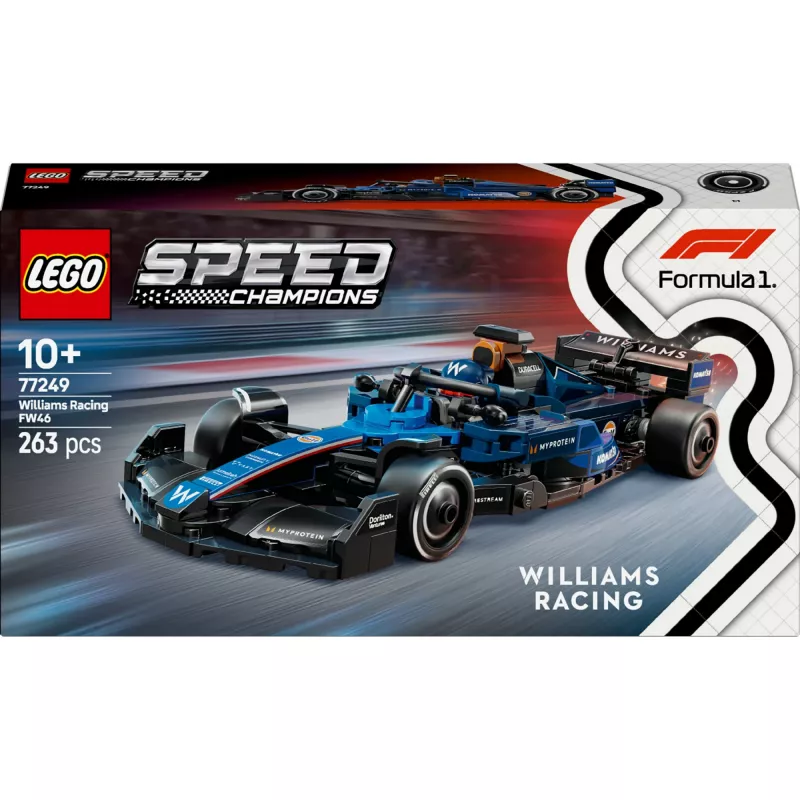 LEGO SPEED CHAMPIONS 77249 Williams Racing FW46 F1 lenktyninis automobilis