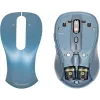 Belaidė pelė YENKEE YMS2010BE dviejų režimų ergonominė, 2,4 GHz USB imtuvas + Bluetooth 5.1, 4 lygių DPI 1000–3200, 6 mygtukai