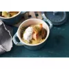 Staub Mini Cocotte apvalus, 4 vnt. - 200 ml, Antique Turquoise