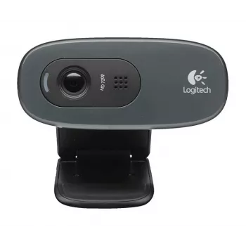 Logitech HD Webcam C270 - Internetinė kamera - Spalvota - 1280 x 720 - Garsas - USB2.0 (960-000582)