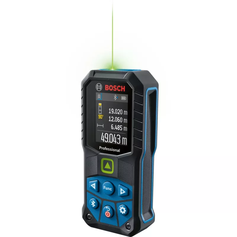 Bosch GLM 50-27 CG Professional lazerinis atstumo matuoklis Juoda, Mėlyna 50 m