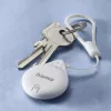 HAMA Item Finder 00185815 Bluetooth, skirtas „Apple Find My“ programėlei, baltas – seklys asmeniniams daiktams rasti