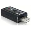 DeLOCK USB garso adapteris 7.1 - Garso plokštė - Stereo - USB (61645)