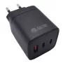 Kroviklis EXTRA DIGITAL GaN 2x USB Type-C, USB Type-A: 65 W, PPS