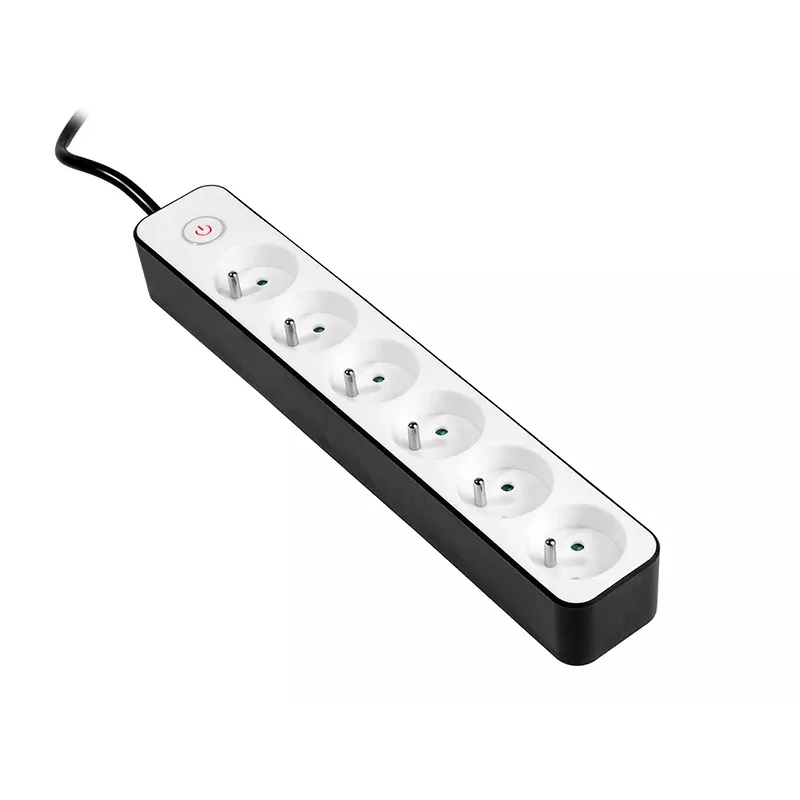 TRACER maitinimo lizdų blokas Zebra 1,5 m 6 lizdai