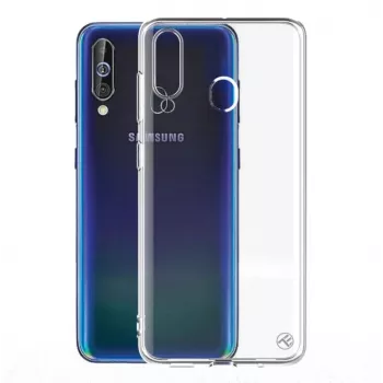Apsauginis silikoninis dėklas Tellur, skirtas Samsung Galaxy A60, permatomas