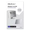 Bevidis privatumo filtras QOLTEC 51055, skirtas 21,5 colio (16:9) LCD monitoriams, 476,6×268 mm, juodas filtras