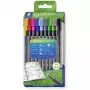 Flomasteriai Staedtler 334 RC10 Įvairių spalvų 10 vnt.