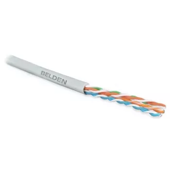 Teleinformatikos kabelis, montavimo, U/UTP cat.5e 4x2xAWG24/1, laidas, varis, PVC, 305 m, pilkas