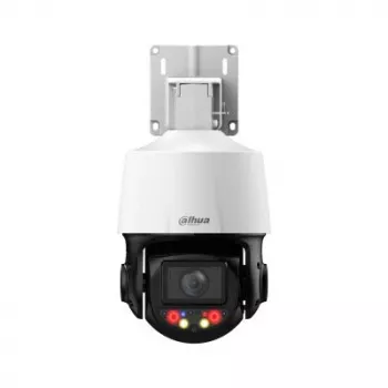 Turret tipo IP apsaugos kamera DAHUA SD3E410DB-GNY-A-PV1 — Lauko, Montavimas ant lubų, 4 MP (2560×1440), Laidinis, PoE, DC, Balta