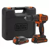 Juoda & Decker BDCHD18KB-QW grąžtas, beraktis, juodas, oranžinis