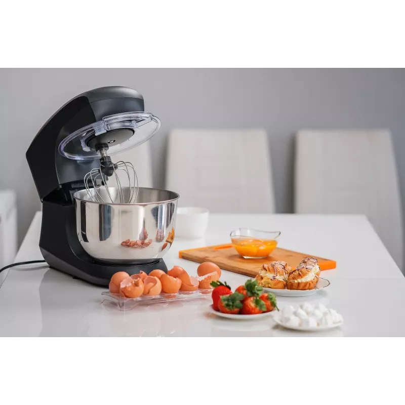 Virtuvinis kombainas TEESA Kitchen robot EASY COOK Single juodas TSA3545-B 1000W 4L