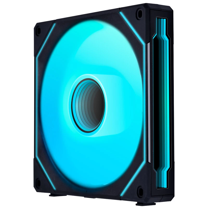 ”140mm Lian Li UNI FAN SL-INF Reverse Blade RGB” korpuso ventiliatorius, modelis UF-RSLIN140-1B