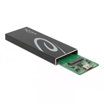 SSD korpusas DeLOCK 42003 Išorinis korpusas M.2 SATA SSD su USB Type-C