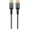 Goobay 65267 DisplayPort laidas 5 m juoda – sidabrinė (65267)