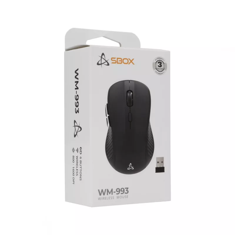 Belaidė pelė SBOX WM-993 USB Type-A