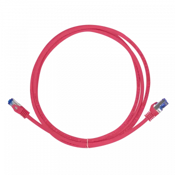 Logilink Professional Ultraflex - jungiamasis kabelis - RJ-45 (M) į RJ-45 (M) - 50 cm - 6 mm - S/FTP - CAT 6a - be halogenų, liejinis, be užkabos - Raudona, RAL 3018 (C6A024S)