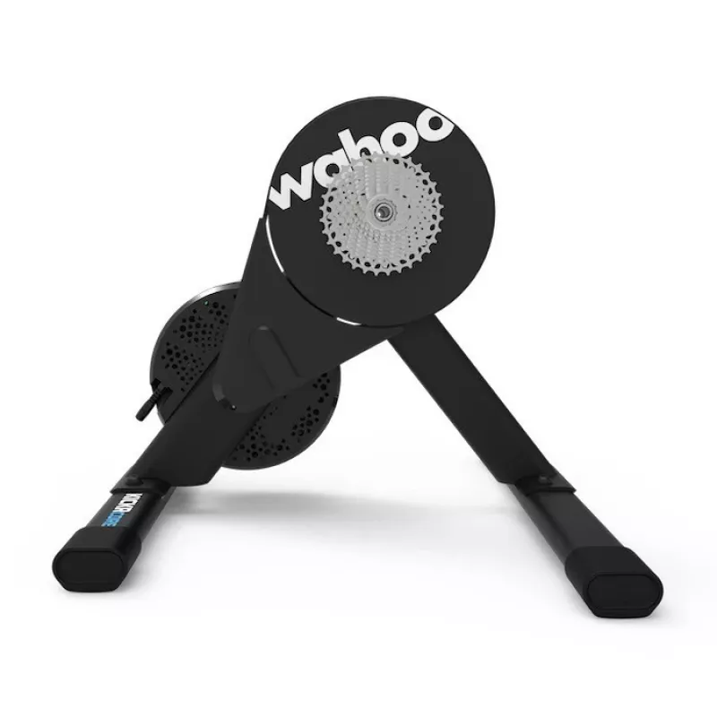 Išmanusis treniruoklis Wahoo KICKR CORE 2 — magnetinis dviračio treniruoklis, diržinė pavara, maks. 1800 W, suderinamas su 11 greičių kasetėmis, Bluetooth/Wi‑Fi/ANT+