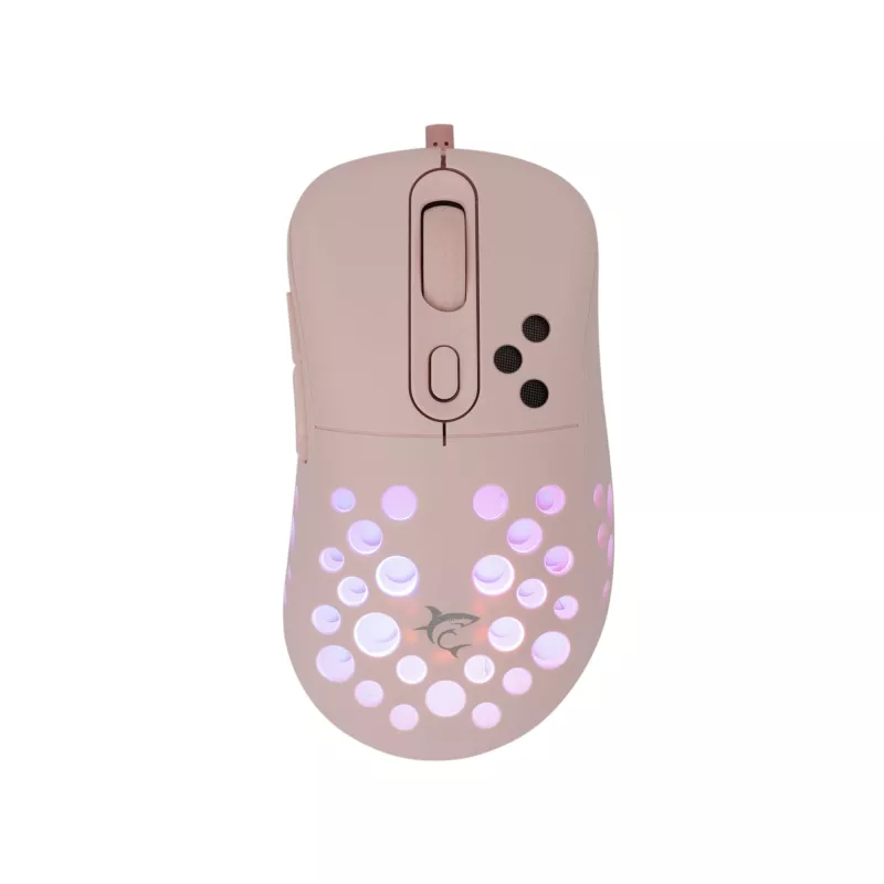 Pelė White Shark GM-5013 Azrael Pink USB