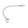 Tinklo kabelis LANBERG PCU5-10CC-0025-S Cat5e U/UTP RJ-45 — 0,25 m, pilkas