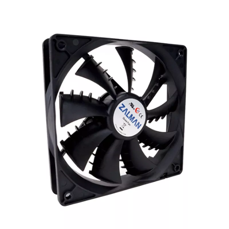 Zalman ZM-F2 PLUS(SF) kompiuterio aušinimo sistema Kompiuterio korpuso ventiliatorius 9,2 cm Juoda