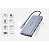 Hub UNITEK uHUB S7 USB 3.2 Gen 1 Type-C Pilka