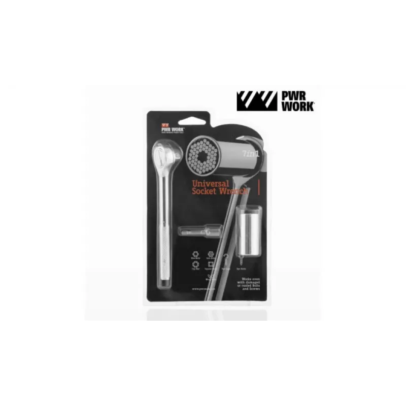 Universalus reguliuojamas lizdinis veržliaraktis PWR Work modelis 4899888113027 tvirtas