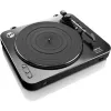 Belt-drive audio turntable Lenco LBT-120BK Juoda Semi Automatic