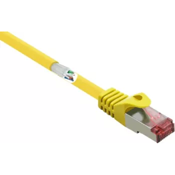 Renkforce RF-5372560 eterneto komutavimo laidas geltonas