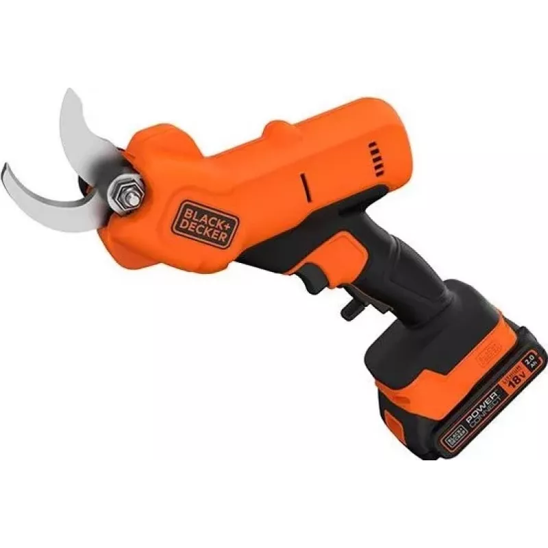 Juoda & Decker akumuliatorinės sodo žirklės 18 V / 2,0 Ah BCPP18D1 Power shear