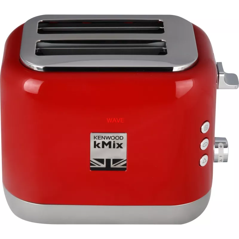 Skrudintuvas Kenwood TCX751RD 2 riekėms 900 W, metalinis korpusas, raudonas, 160×272×257 mm