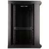 Sieninė spinta Extralink Extralink Rackmount cabinet 12U 600x450 juoda