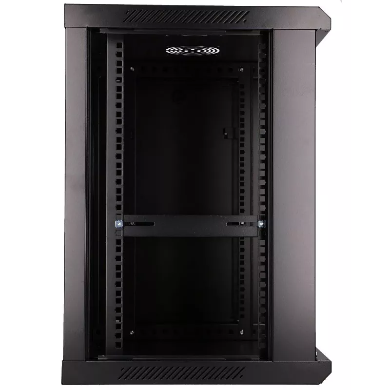 Sieninė spinta Extralink Extralink Rackmount cabinet 12U 600x450 juoda