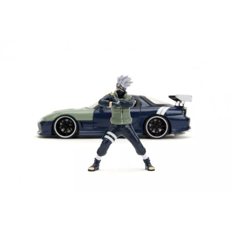 Jada Toys NARUTO - Kakashi Hatake & 1993 Mazda RX-7-1:24