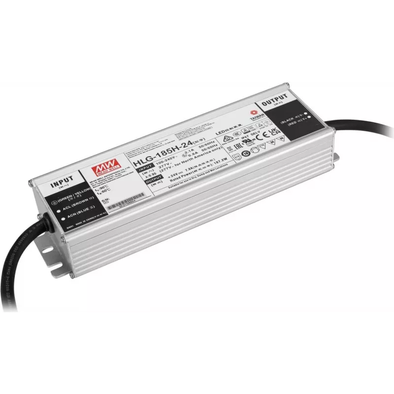 MEANWELL LED maitinimo šaltinis 187 W / 24 V IP67 (51405004)