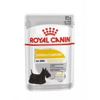 Royal Canin CCN Dermacomfort Loaf drėgnasis šunų ėdalas, 12 x 85 g