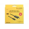 Vaizdo kabelio adapteris USB Type-C DisplayPort DeLOCK 85255