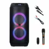 Nešiojama kolonėlė MANTA ATTIS SPK0802 120 W, Bluetooth, laidinis įvestis, įkraunama, FM, LED lemputės