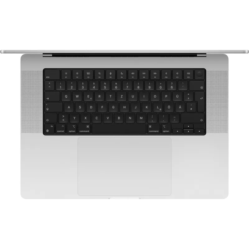 MacBook Pro 16 M4 Max, Sidabrinis, M4 Max (16-CPU/40-GPU), 48GB, 1TB, Vokiečių, 140 W USB-C maitinimo adapteris, MX2W3D/A
