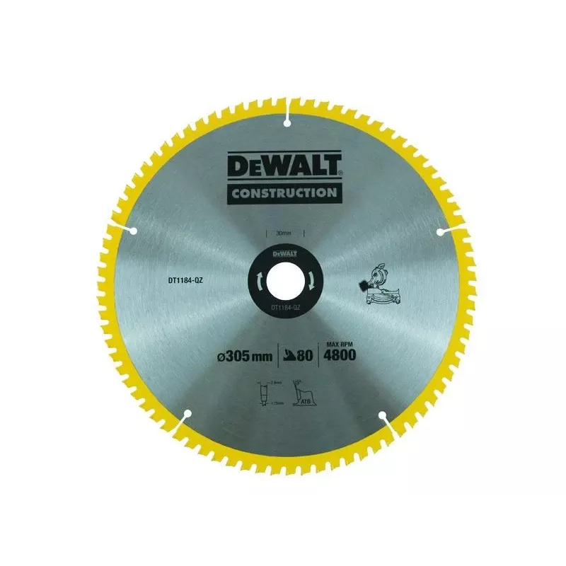diskinio pjūklo priedas DeWALT DT1184-QZ