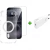 4smarts mobiliojo telefono dėklas Border Transparent White, skirtas iPhone 17 Air