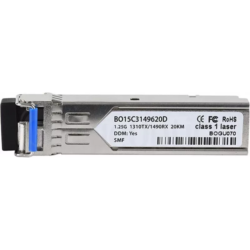 BlueOptics MGBBX1 šviesolaidinio tinklo siųstuvo-imtuvo modulis 1250 Mbit/s SFP (MGBBX1-BO)