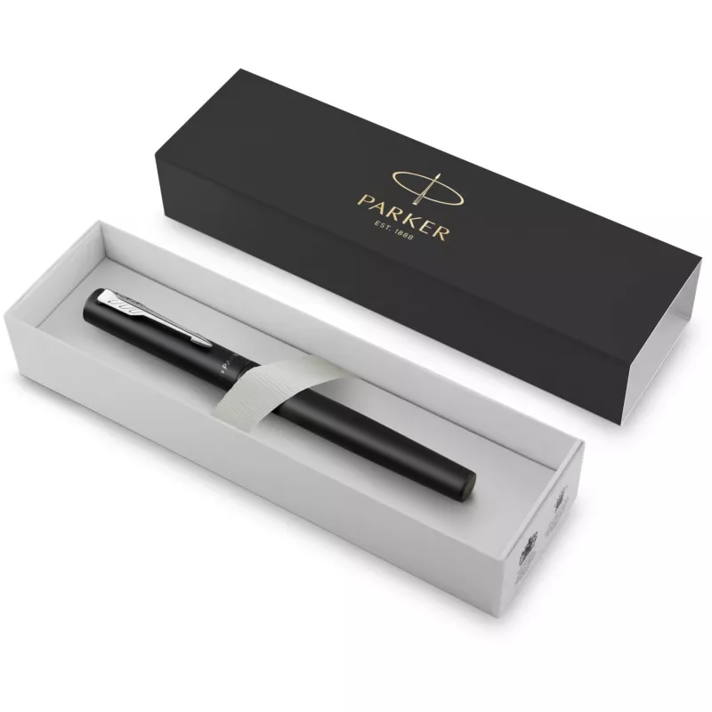 Parker Vector XL plunksnakojis su kasetiniu pildymu, juodas, 1 vnt.