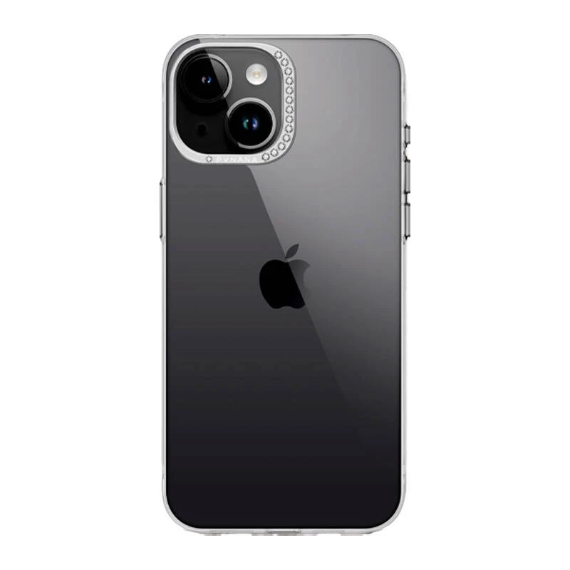 Apsauginis telefono dėklas Joyroom PN-15B3 Glacier, skirtas iPhone 15 Plus — skaidrus TPU plonas prigludimas