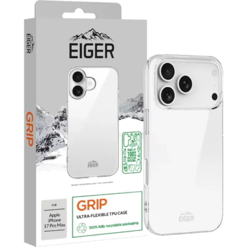 Eiger Grip Case GRS iPhone 17 Pro Max permatomas (EGCA00895)