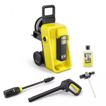 Kärcher K 4 Comfort Premium aukšto slėgio plovimo įrenginys Vertikalus Elektrinis 420 l/h Geltonas