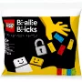 LEGO edukacinių rašymo plytelių rinkinys 30711 — lytėjimo mokymosi kaladėlės ankstyvajam rašymui ir pasakojimui