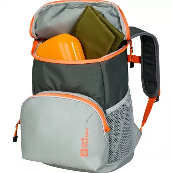 Jack Wolfskin Erlebnis Pack kuprinė - žalia / oranžinė, 11 L