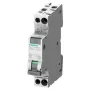 Siemens RCBO, 10A srovės stipris, 1P+N poliai, 30mA išjungimo jautris, A tipas, SENTRON serija