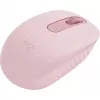 Logitech M196 - pelė - dešiniarankiams ir kairiarankiams - optinė - 3 mygtukai - belaidė - Bluetooth - rožinė (910-007461)